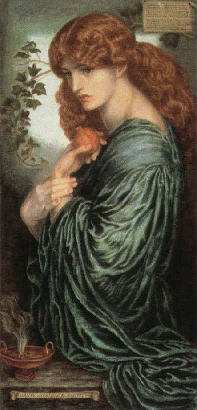 Dante Gabriel Rossetti proserpine Sweden oil painting art